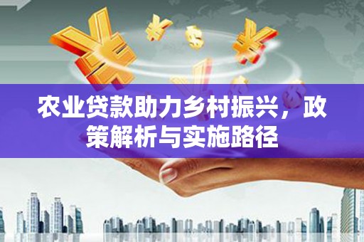七美农业贷款助力乡村振兴，政策解析与实施路径