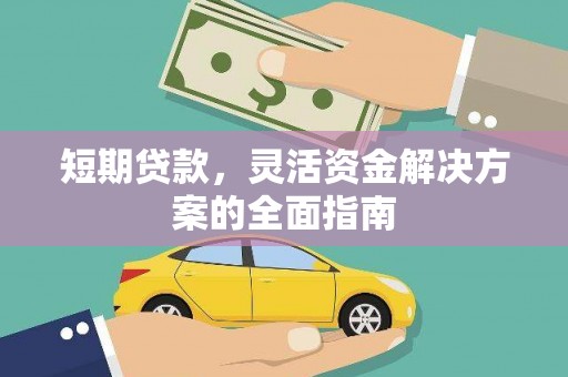 水林短期贷款，灵活资金解决方案的全面指南