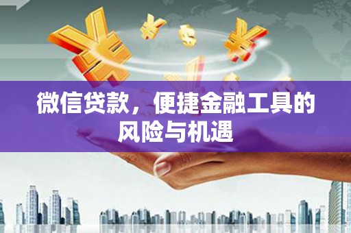 从化微信贷款，便捷金融工具的风险与机遇