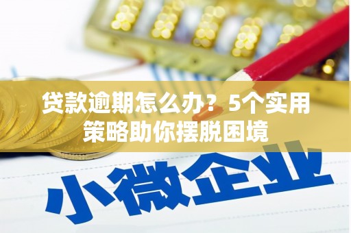 毕节贷款逾期怎么办？5个实用策略助你摆脱困境