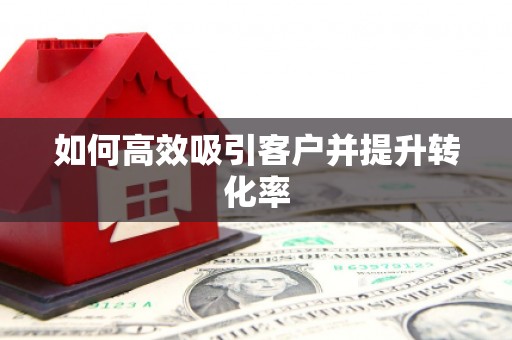 梁园如何高效吸引客户并提升转化率