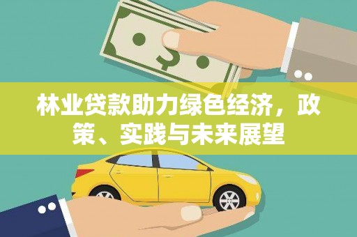 滁州林业贷款助力绿色经济，政策、实践与未来展望