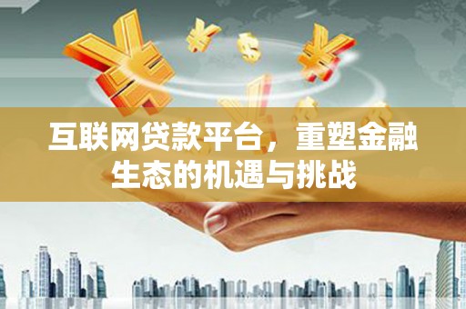 龙湾互联网贷款平台，重塑金融生态的机遇与挑战