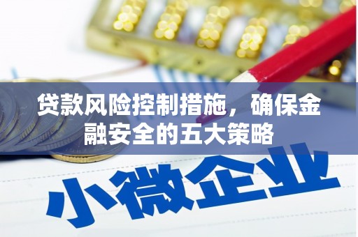 水富贷款风险控制措施，确保金融安全的五大策略