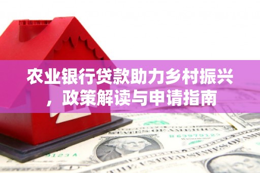 璧山农业银行贷款助力乡村振兴，政策解读与申请指南