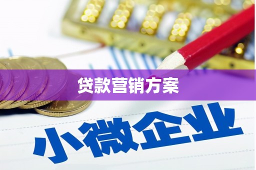 乐昌贷款营销方案