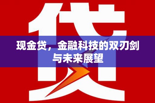 溪湖现金贷，金融科技的双刃剑与未来展望