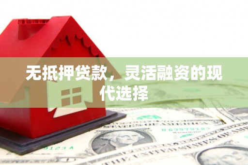 崇左无抵押贷款，灵活融资的现代选择