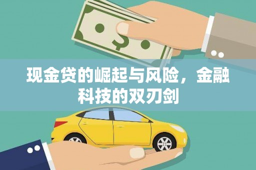 北海新区现金贷的崛起与风险，金融科技的双刃剑