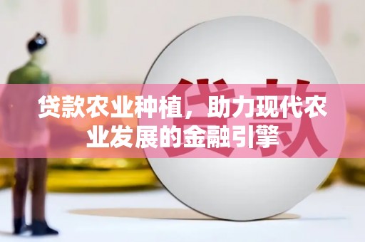 元谋贷款农业种植，助力现代农业发展的金融引擎