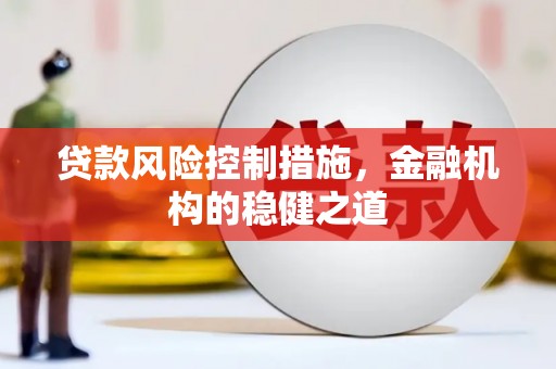 礼县贷款风险控制措施，金融机构的稳健之道
