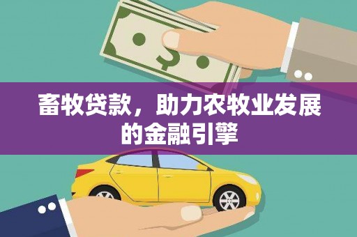 关西畜牧贷款，助力农牧业发展的金融引擎