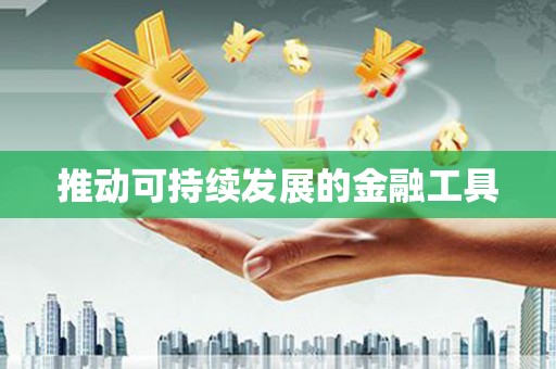 西海岸推动可持续发展的金融工具