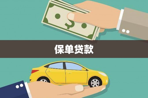 徐水保单贷款 徐水保单贷款